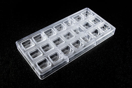 CW1749 - Chocolate World - Chocolate Keyboard Key Polycarbonate Mould
