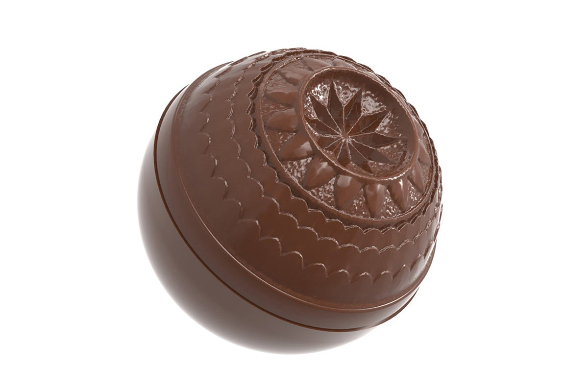 CW1900 - Chocolate World - Half Sph?re Belle Epoque Polycarbonate Mould