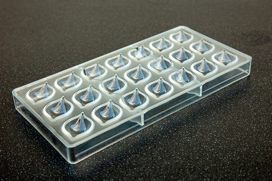CW1903 - Chocolate World - Praline Curve Haasnoot Polycarbonate Mould