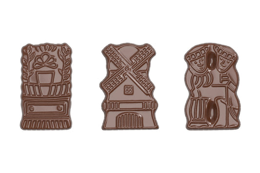 CW1911 - Chocolate World - Speculaas Vintage Polycarbonate Mould
