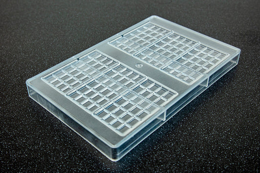 CW2017 - Chocolate World - Chocolate Tablet 27 g Polycarbonate Mould