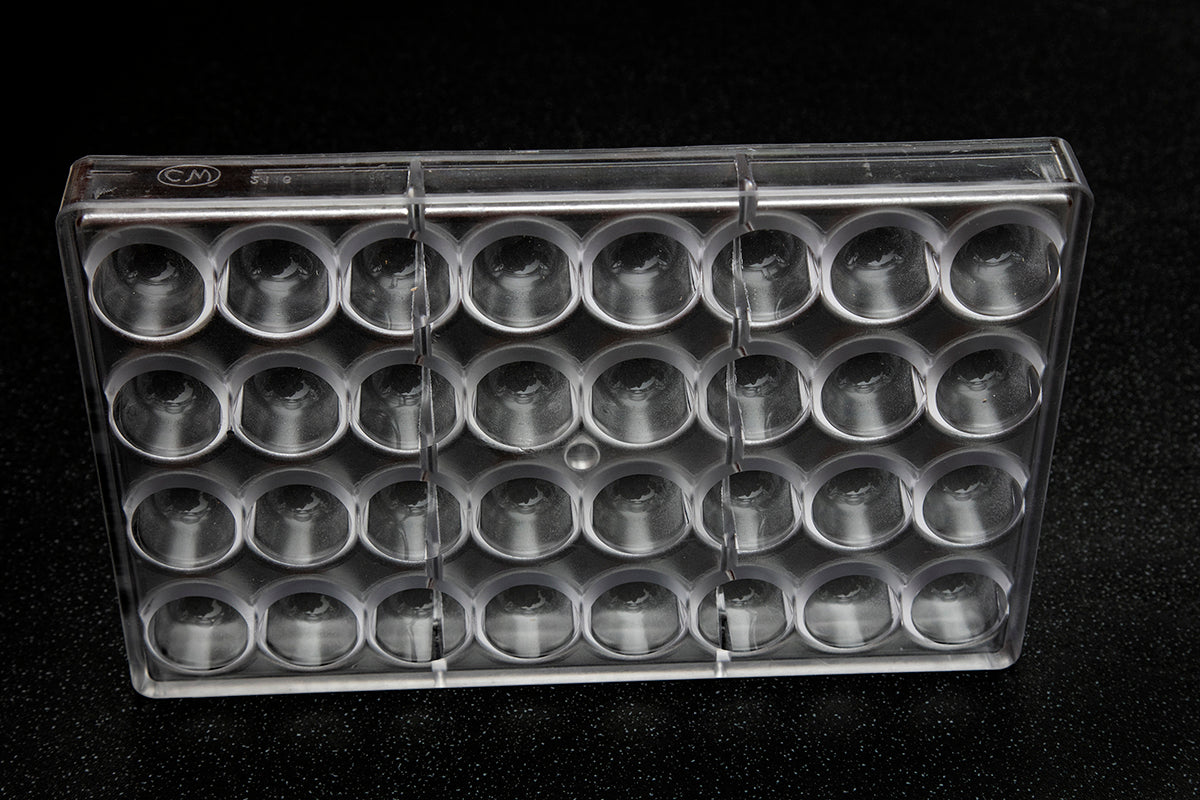 CW2116 - Chocolate World - Cone Ø 29 X 23 mm Polycarbonate Mould24