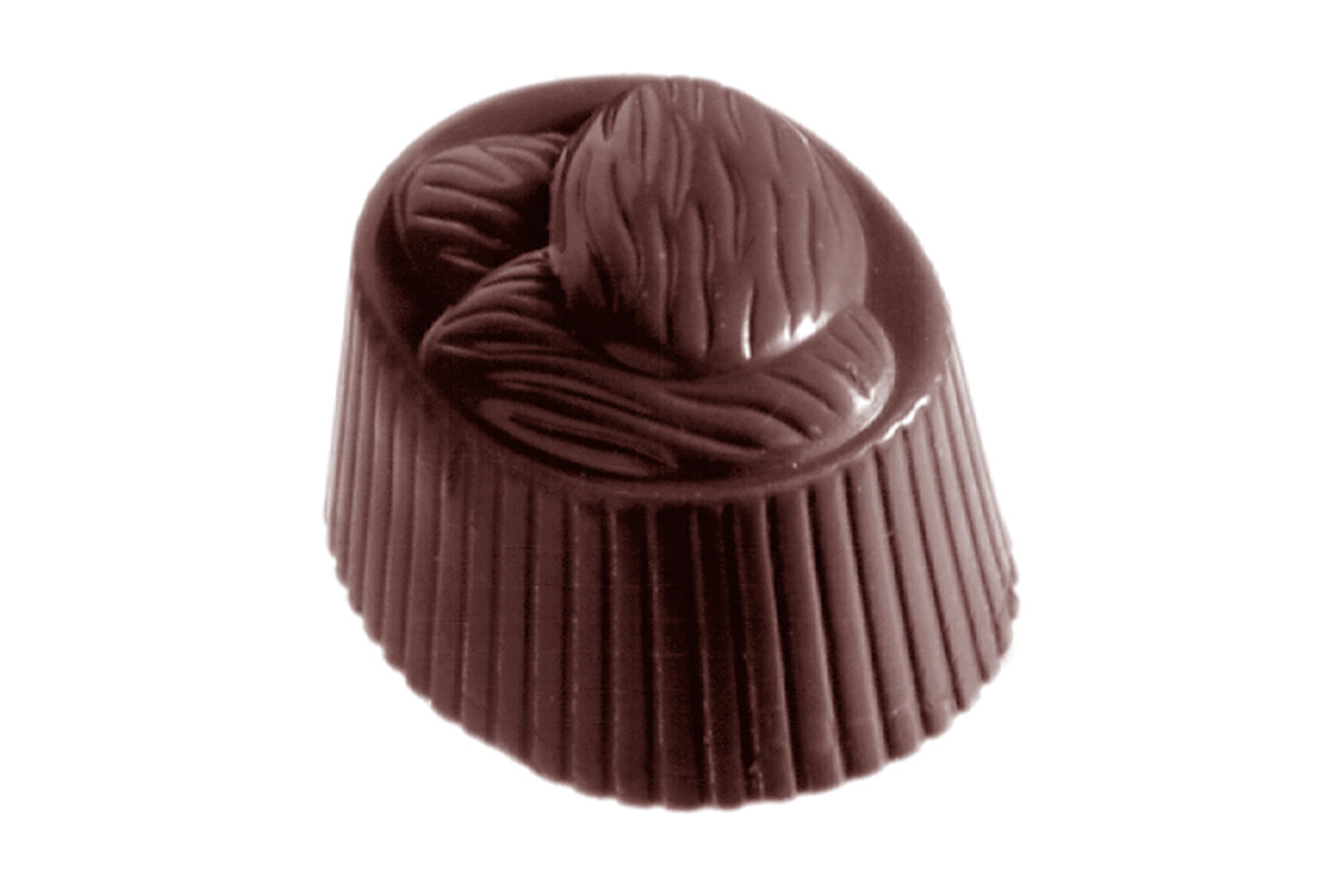 CW2190 - Chocolate World - Chocolate Trio Of Almonds Polycarbonate Mould