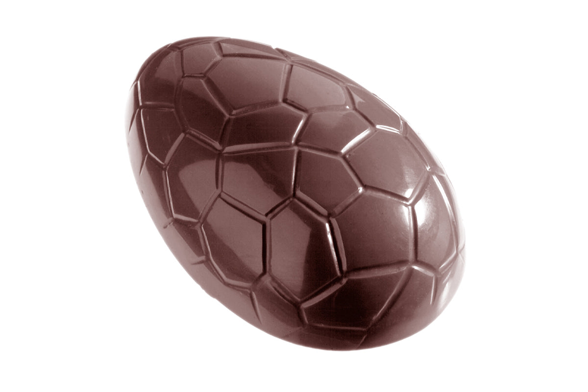 CW2213 - Chocolate World - Egg Kroko 106 mm Polycarbonate Mould
