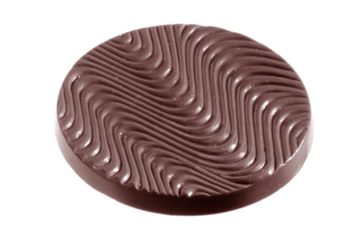 CW2220 - Chocolate World - Florentine Ø 58 mm Polycarbonate Mould