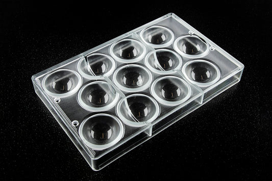 CW2251 - Chocolate World - Half Sphere Ø 50 mm Polycarbonate Mould