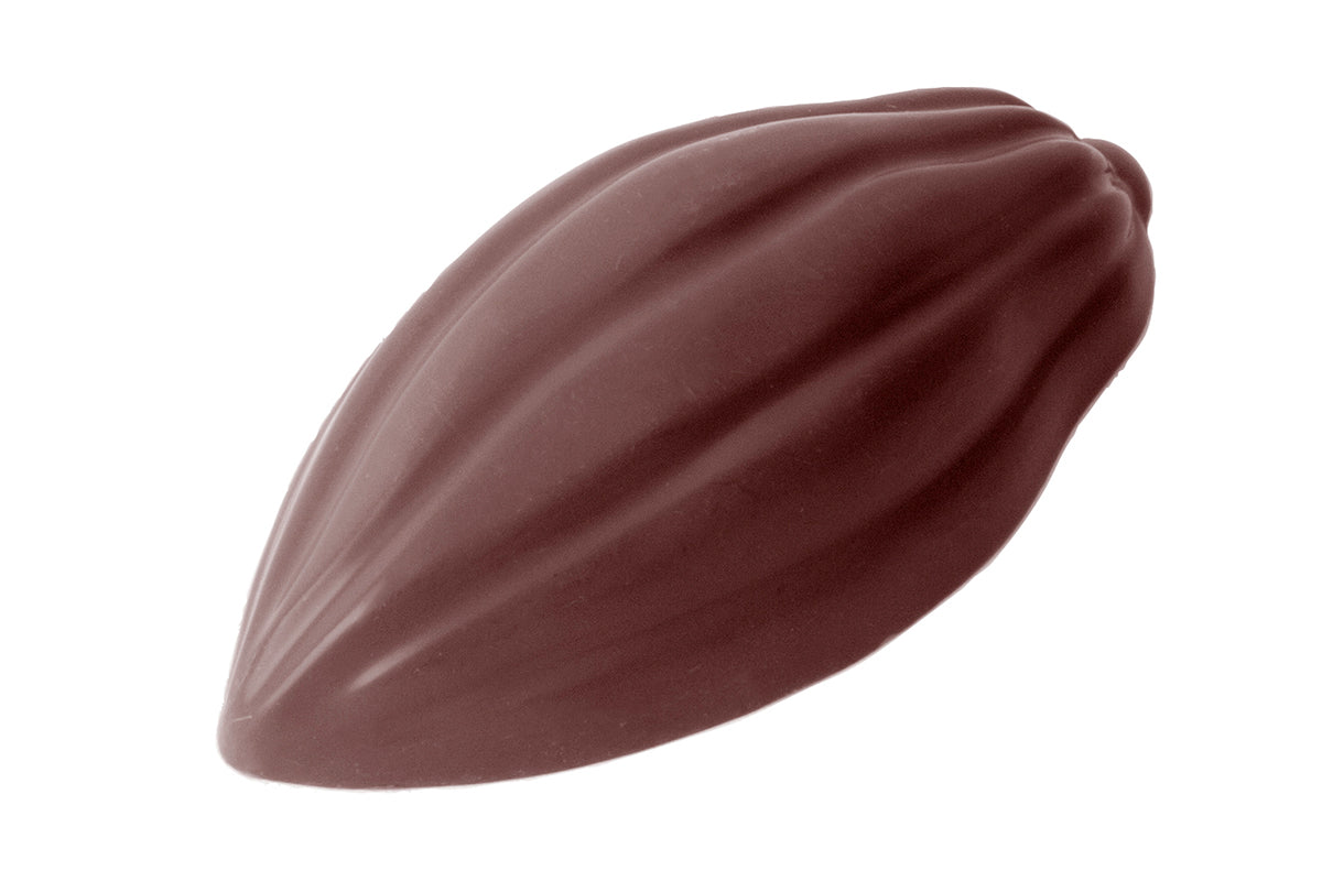 CW2370 - Chocolate World - Cocoa Bean 75 mm Polycarbonate Mould
