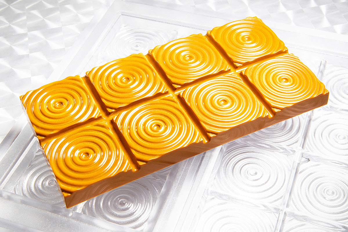 CW2451 - Chocolate World - "Hypnos" Chocolate Tablet Polycarbonate Mould