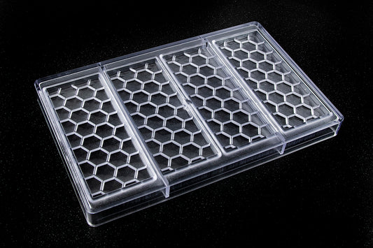 CW2454 - Chocolate World - Honeycomb Tablet Polycarbonate Mould