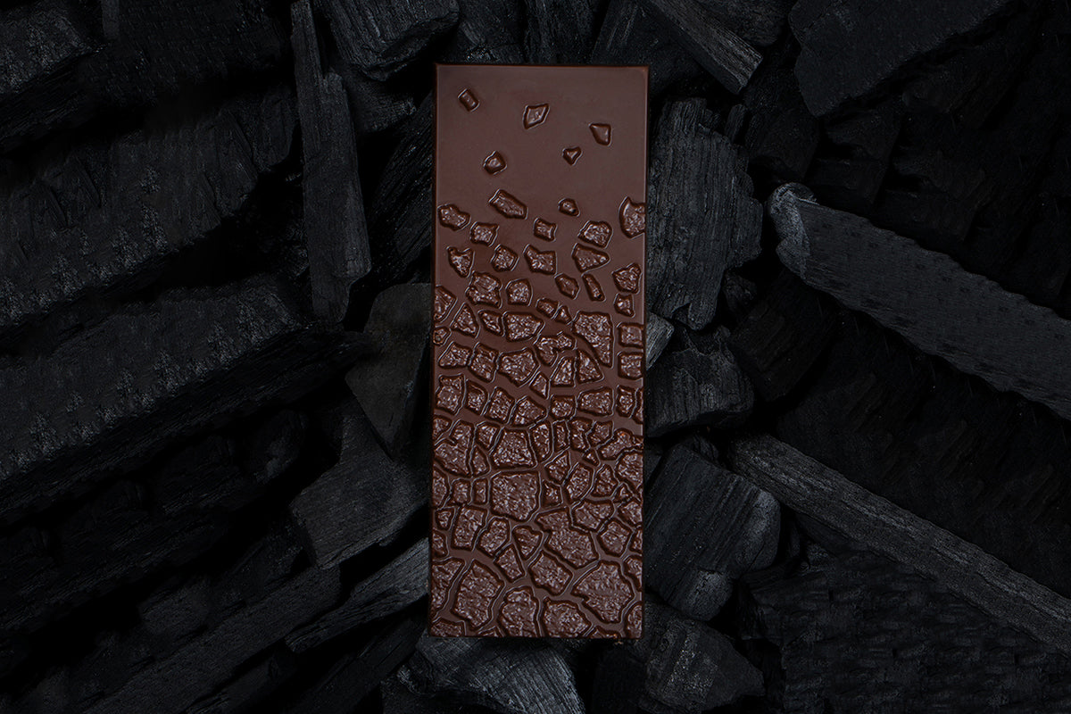 CW2462 - Chocolate World - Fire Lava Tablet Polycarbonate Mould