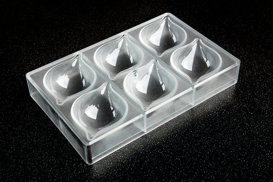 CW2465 - Chocolate World - Big Curve Frank Haasnoot Polycarbonate Mould