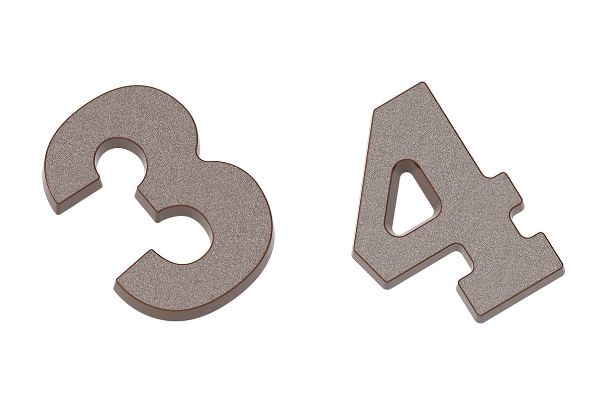 CW2493 - Chocolate World - Figures 3 & 4 Polycarbonate Mould