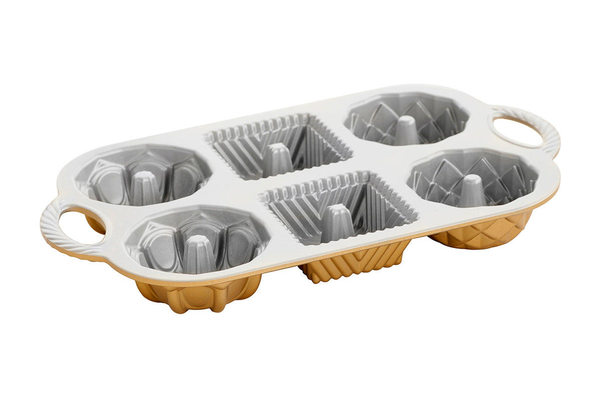 Nordic Ware - 91277 - Gold Geo Bundtlette®