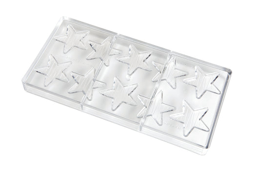 CF0102 - Chocolat Form - Chocolate Napolitain Star Polycarbonate Mould