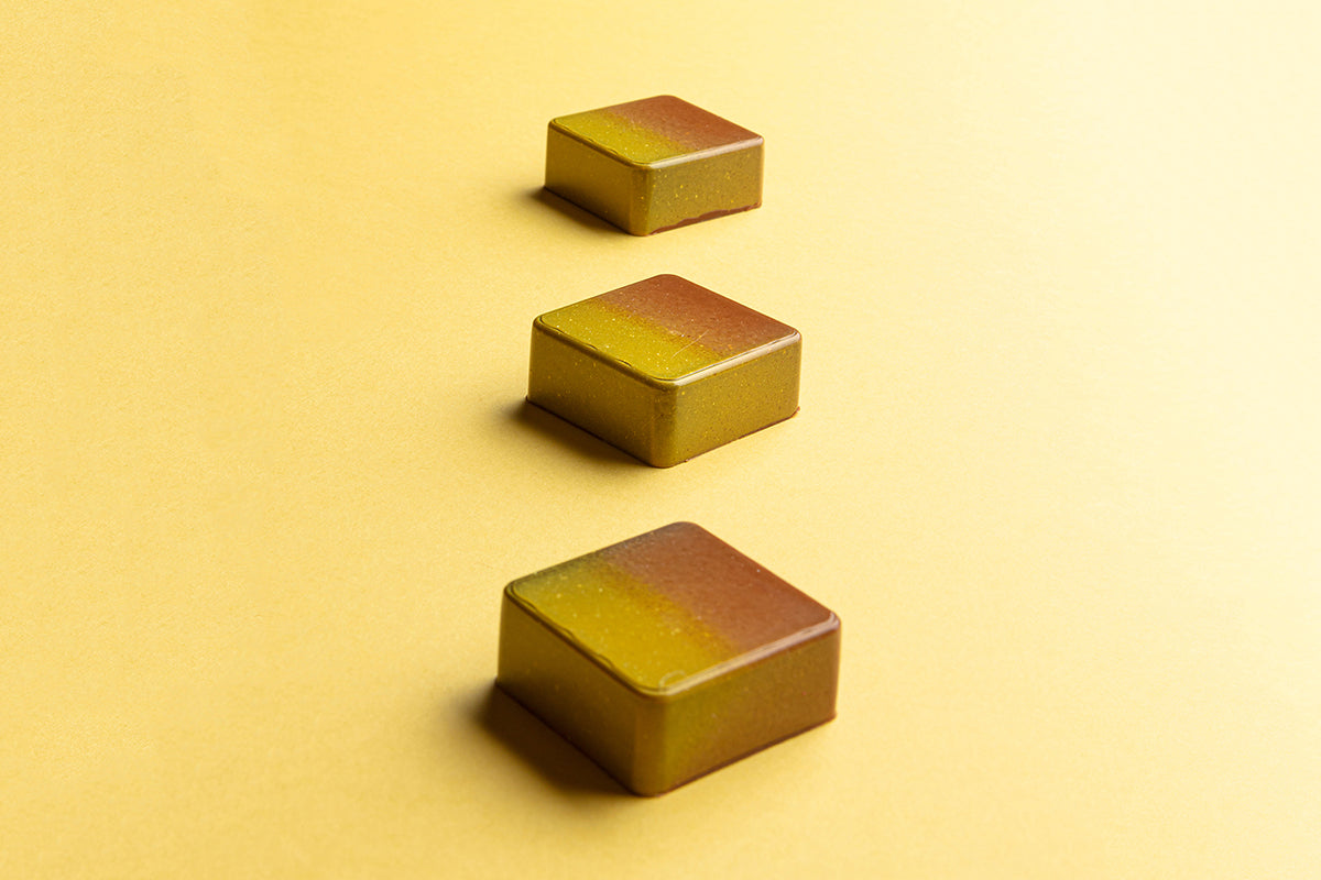 CF0205 - Chocolat Form - Praline Square Box Polycarbonate Mould