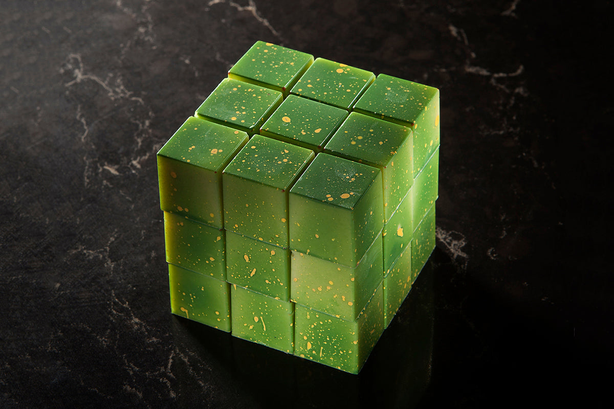 CF0232 - Chocolat Form - Chocolate Cube Polycarbonate Mould