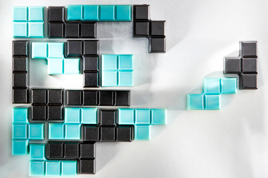 CF0238 - Chocolat Form - Chocolate Tetromino Polycarbonate Mould