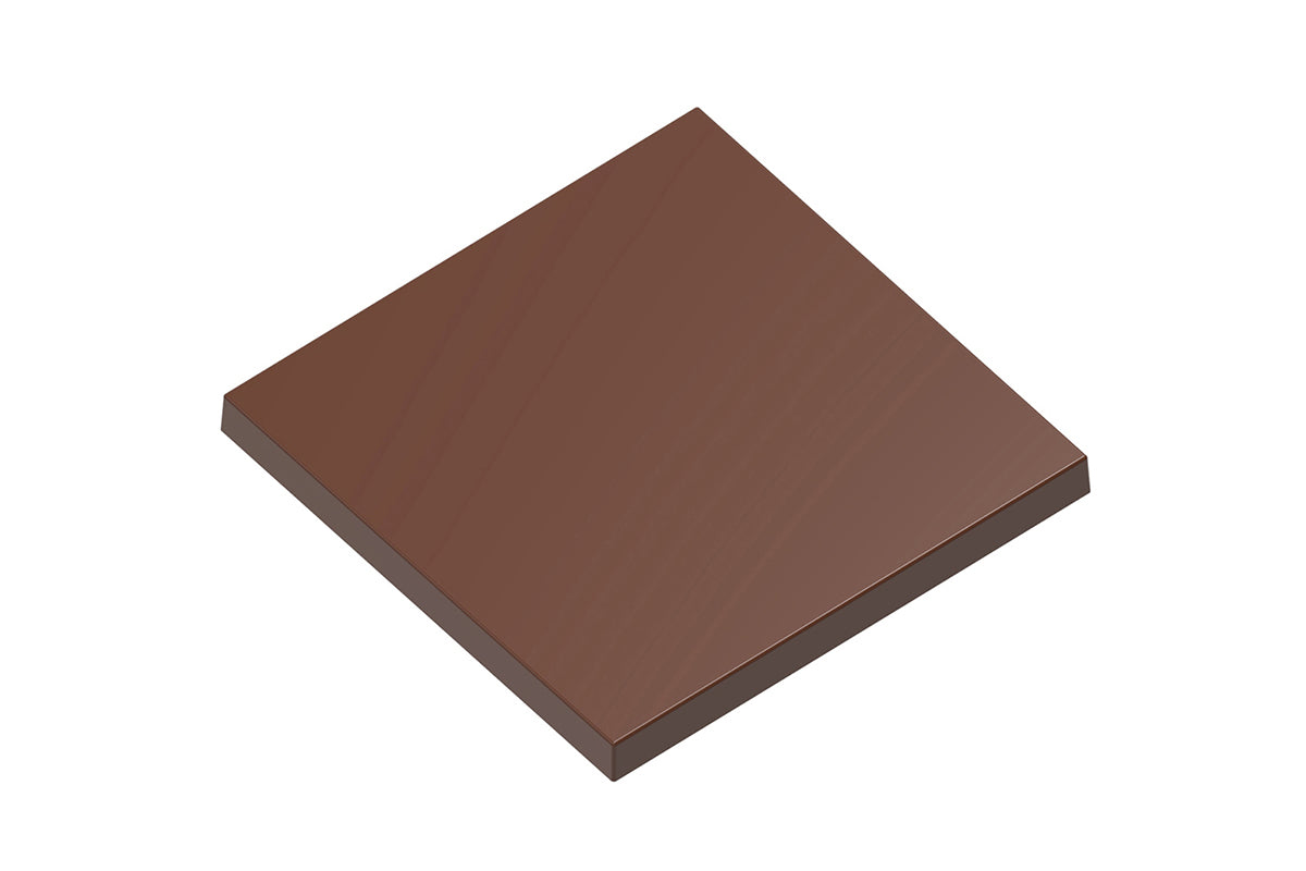 CF0251 - Chocolat Form - Tablet Square 80 X 80 mm Polycarbonate Mould