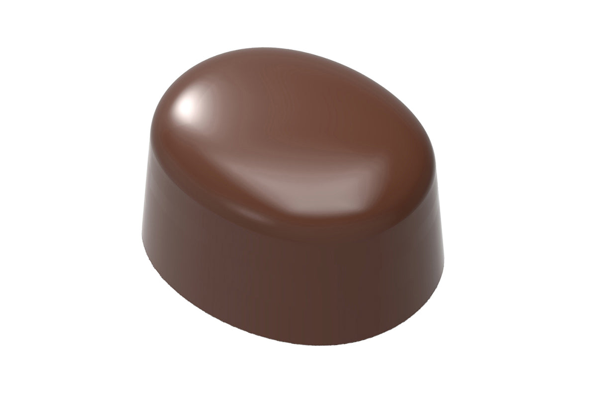 CF0252 - Chocolat Form - Chocolate Dome Oval Polycarbonate Mould