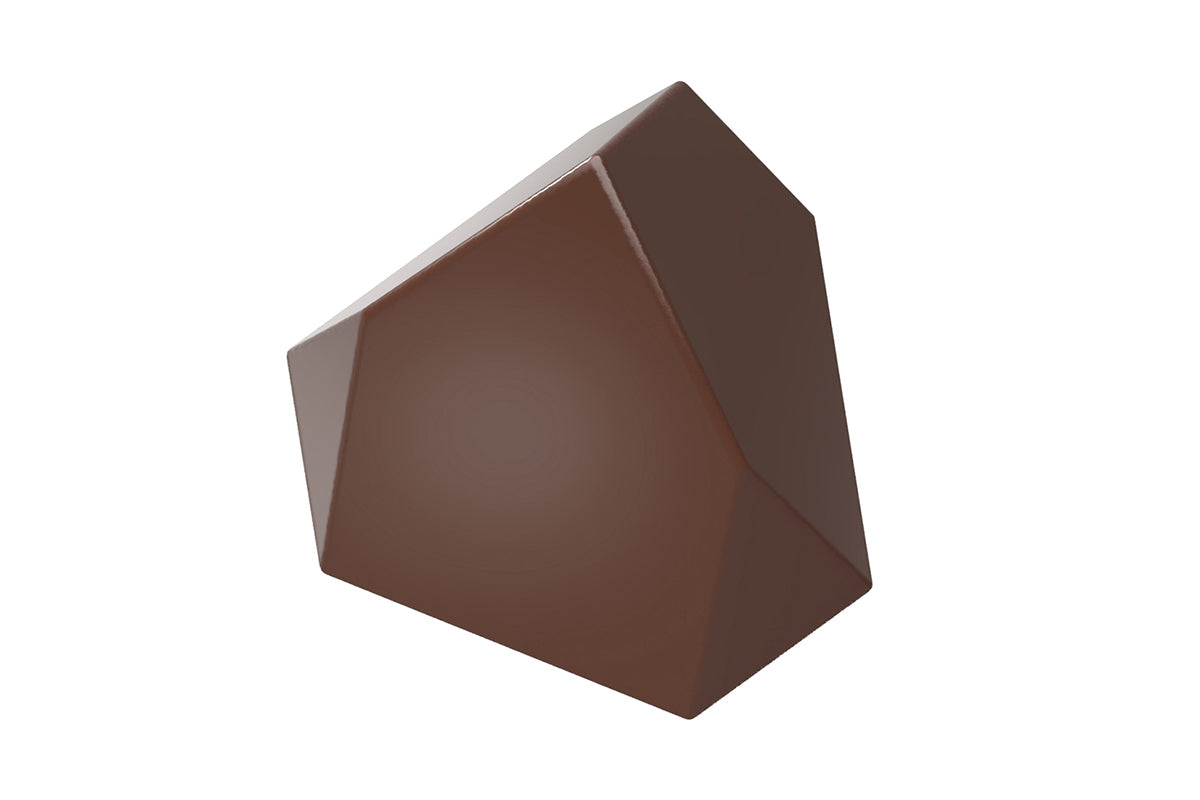 CF0254 - Chocolat Form - Hexagonal Pyramid Polycarbonate Mould