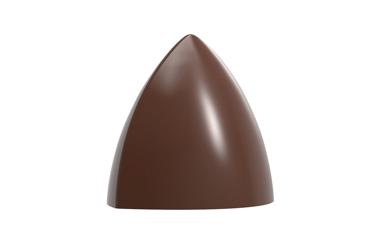 CF0255 - Chocolat Form - Rounded Spearhead Polycarbonate Mould