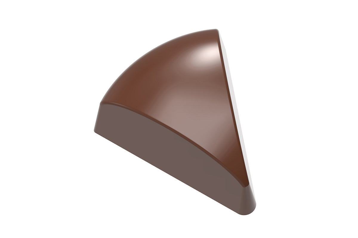 CF0256 - Chocolat Form - Chocolate  Cake Wadge Polycarbonate Mould