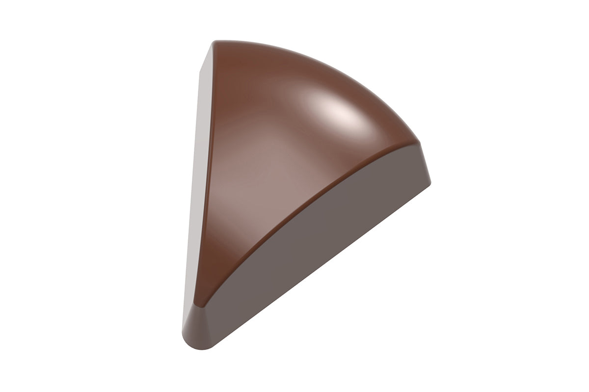 CF0256 - Chocolat Form - Chocolate  Cake Wadge Polycarbonate Mould