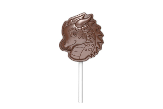 CF0263 - Chocolat Form - Lollipop Dragon Polycarbonate Mould
