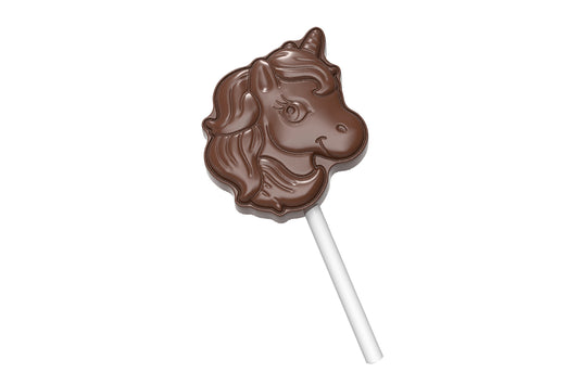 CF0264 - Chocolat Form - Lollipop Unicorn Polycarbonate Mould