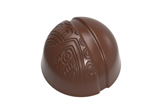 CF0265 - Chocolat Form - Pomponet Aztec Polycarbonate Mould