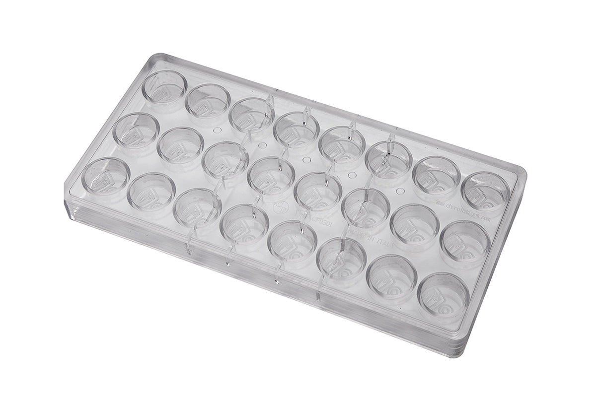 CF0301 - Chocolat Form - Round Aztec Calendar  Polycarbonate Mould