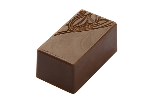 CF0403 - Chocolat Form - Rectangle Texture Cocoa Polycarbonate Mould
