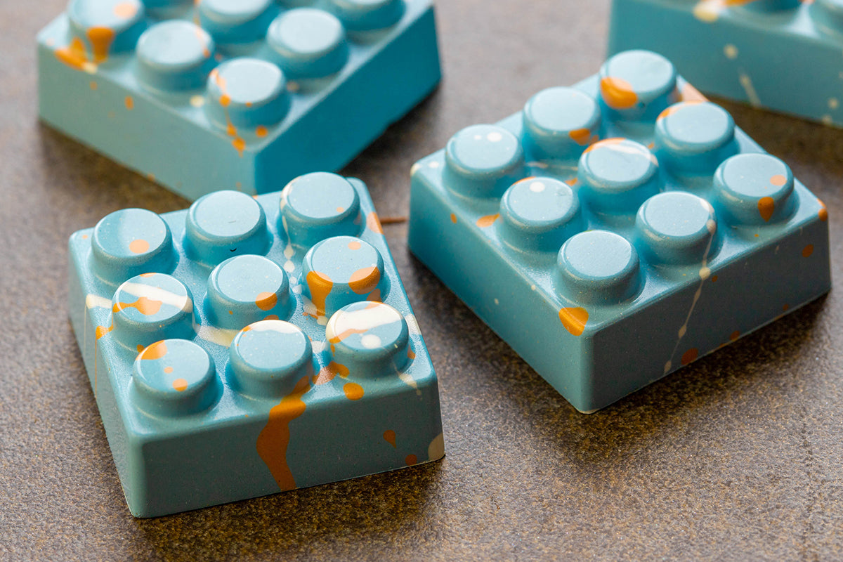 CF0407 - Chocolat Form - Chocolate Praline Brick Polycarbonate Mould