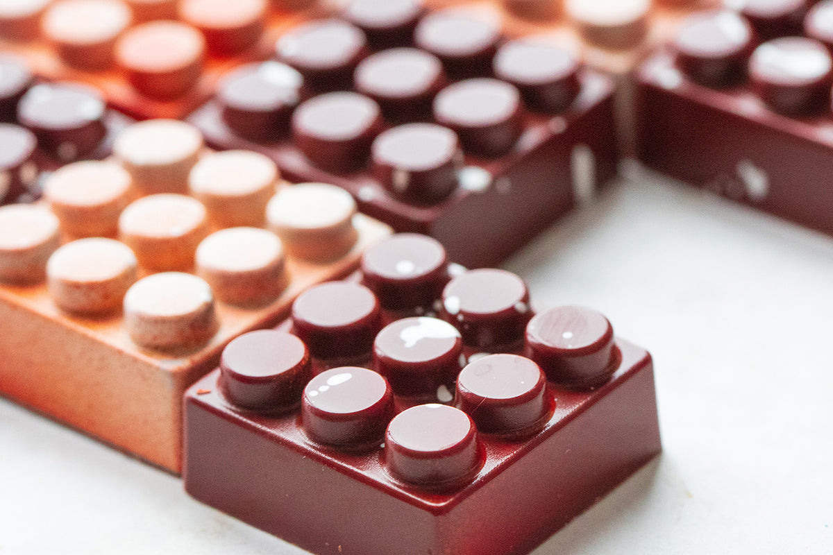 CF0407 - Chocolat Form - Chocolate Praline Brick Polycarbonate Mould