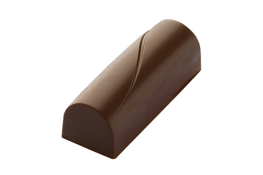 CF0408 - Chocolat Form - Rectangle Waving Line Polycarbonate Mould