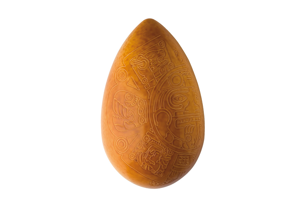 CF0704 - Chocolat Form - Egg 170 X 105 mm Aztec Polycarbonate Mould