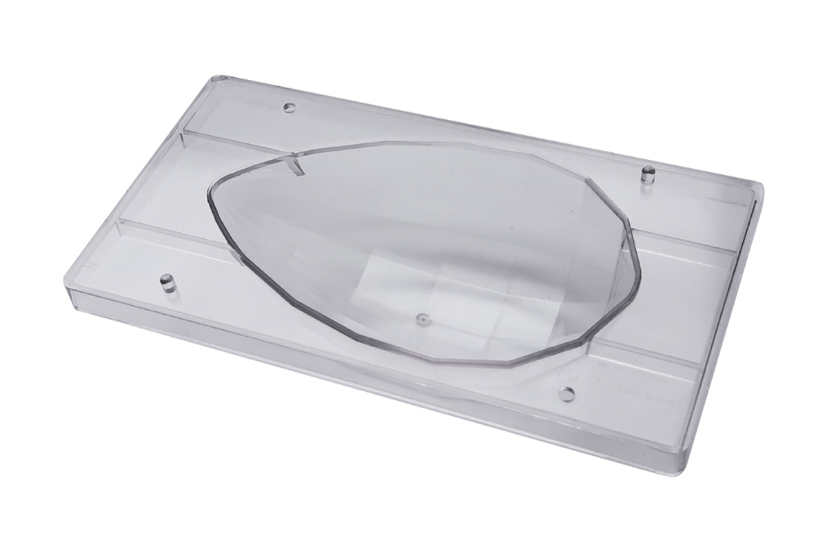 CF0707 - Chocolat Form - Egg 260 X 160 mm Diamond Polycarbonate Mould