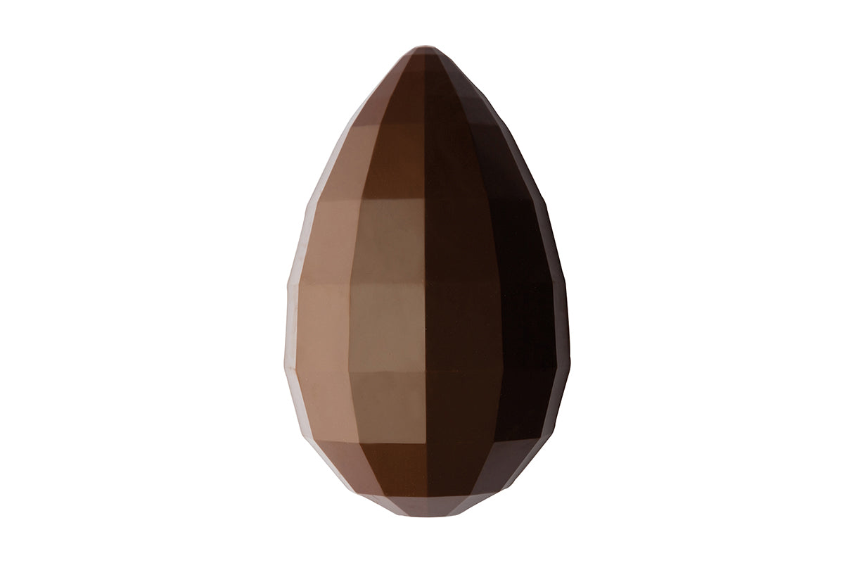 CF0711 - Chocolat Form - Egg 200 X 123 mm Diamond Polycarbonate Mould