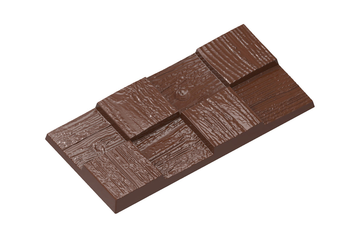 CF0817 - Chocolat Form - Tablet Wood Effect Polycarbonate Mould