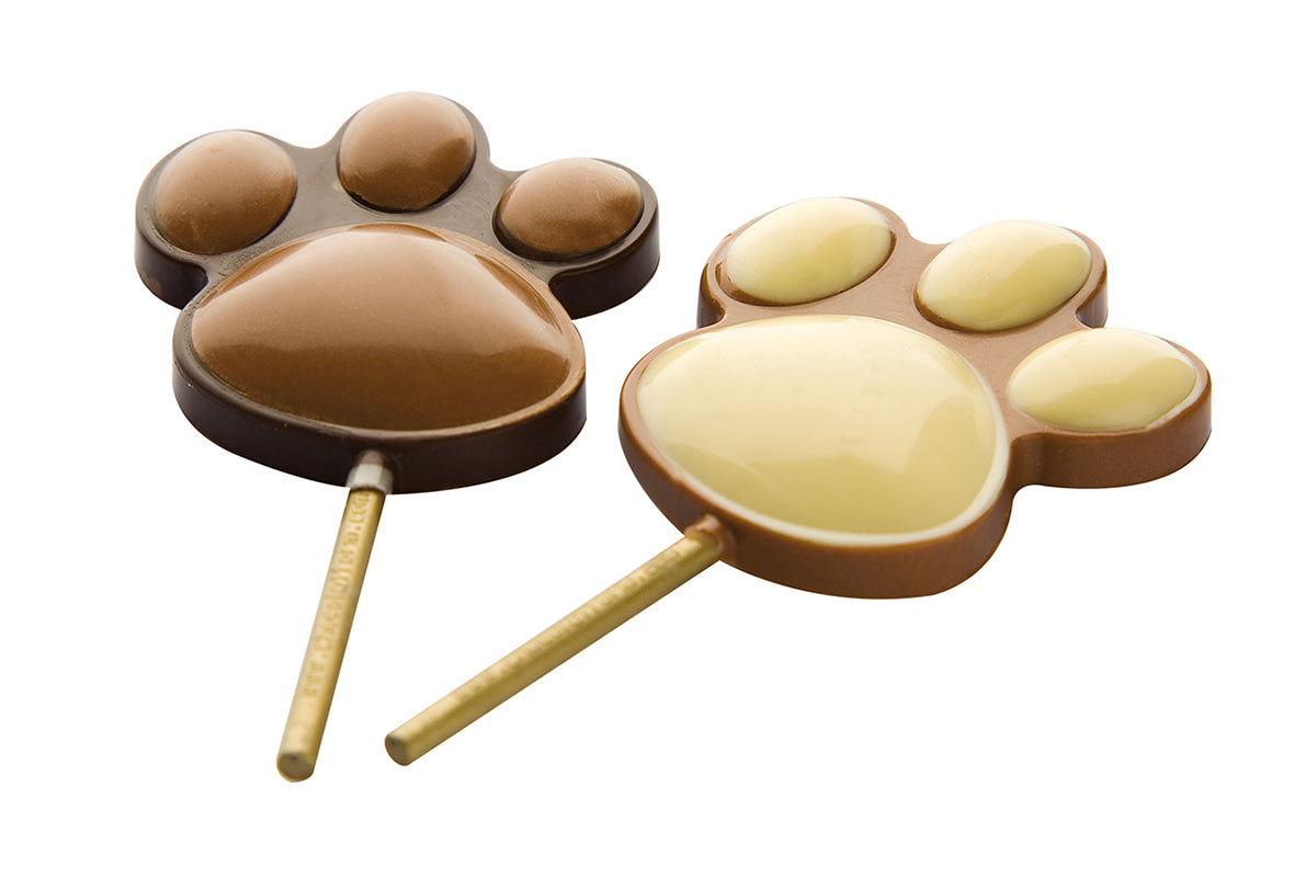CF1104 - Chocolat Form - Lollipop Footprint Polycarbonate Mould