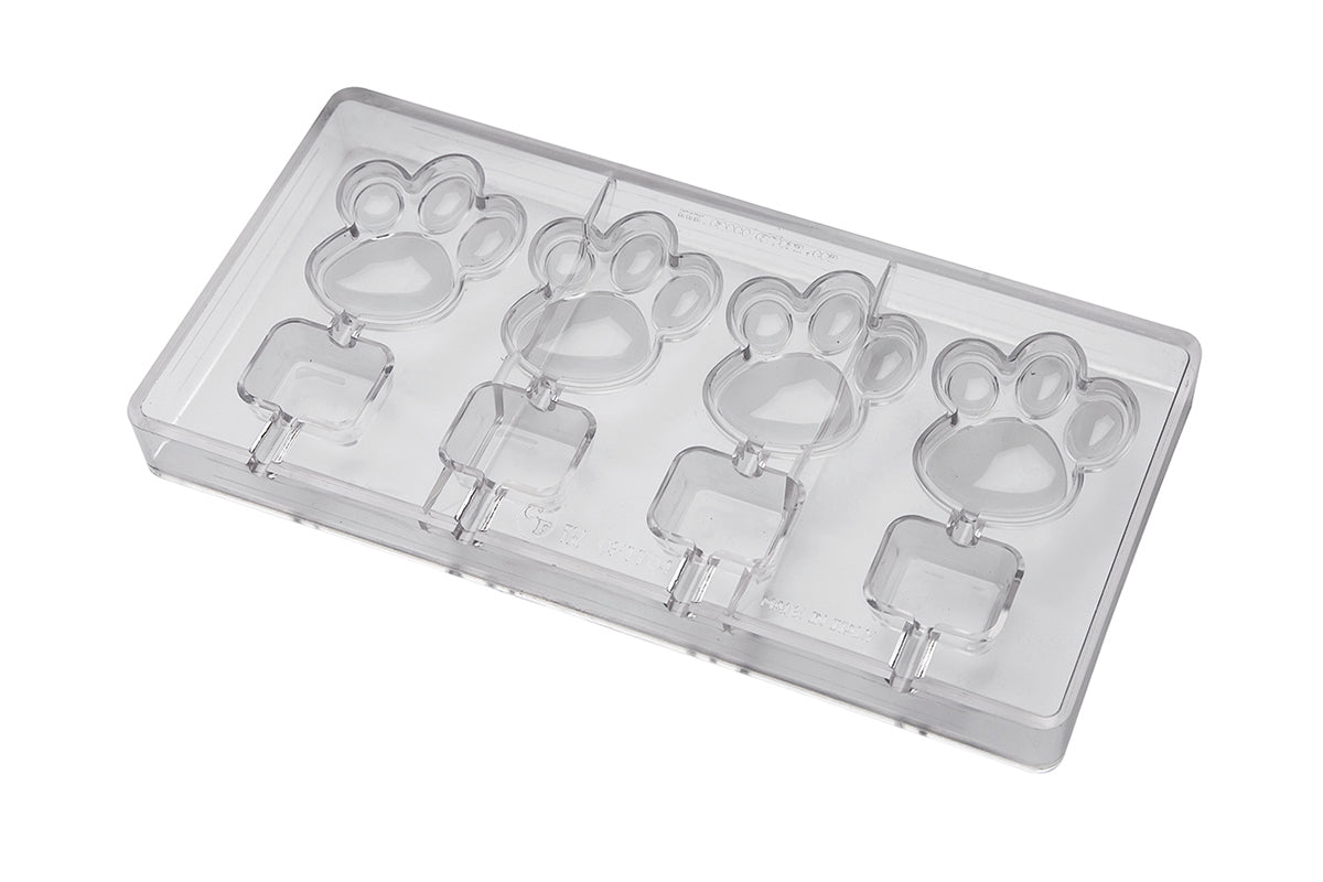 CF1104 - Chocolat Form - Lollipop Footprint Polycarbonate Mould