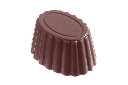 CW1003 - Chocolate World - Chocolate Cup Oval Polycarbonate Mould