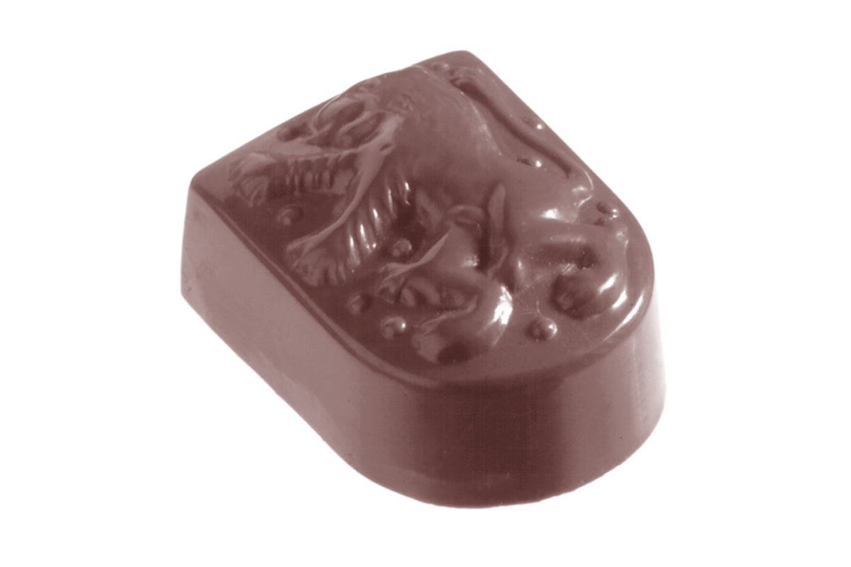 CW1010 - Chocolate World - Shield With Lion Polycarbonate Mould