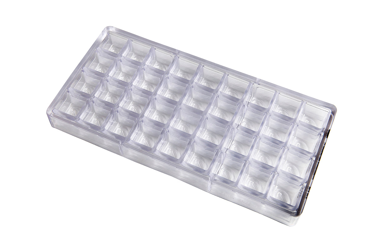 CW1019 - Chocolate World - Cube Coffee Bean 14 g Polycarbonate Mould