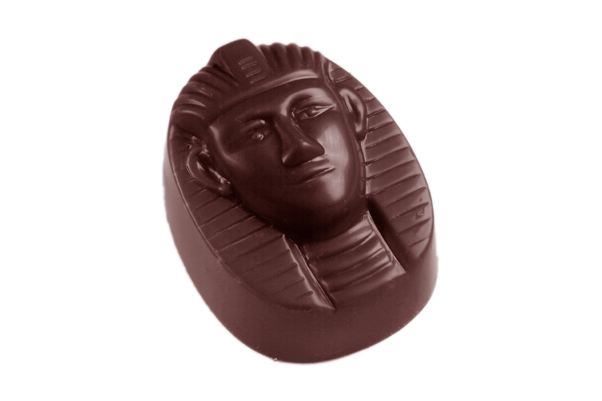 CW1020 - Chocolate World - Chocolate Pharaoh Polycarbonate Mould