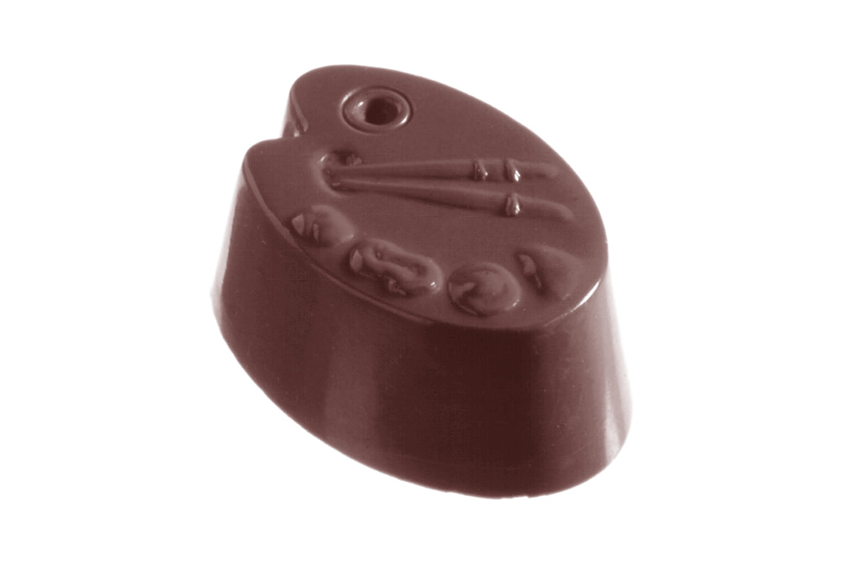 CW1030 - Chocolate World - Chocolate Painters Palet Polycarbonate Mould