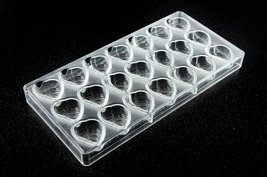 CW1046 - Chocolate World - Chocolate Leaf Polycarbonate Mould