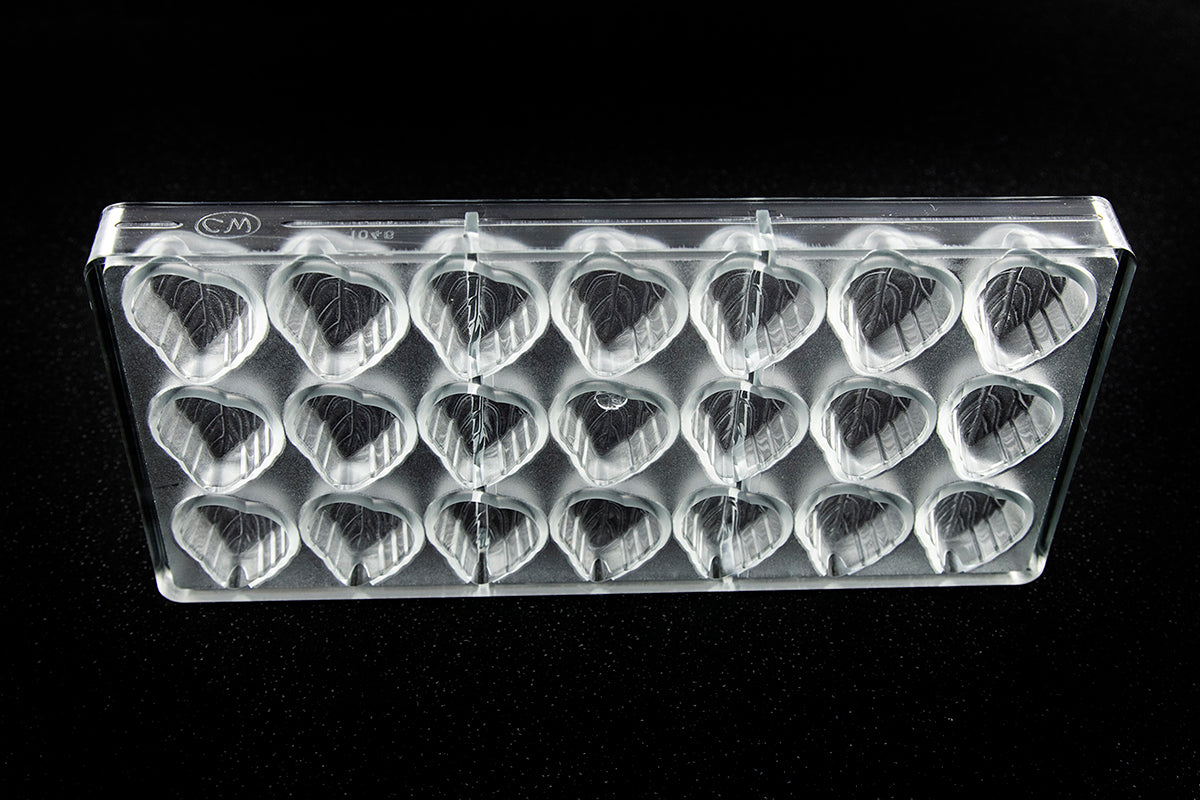 CW1046 - Chocolate World - Chocolate Leaf Polycarbonate Mould