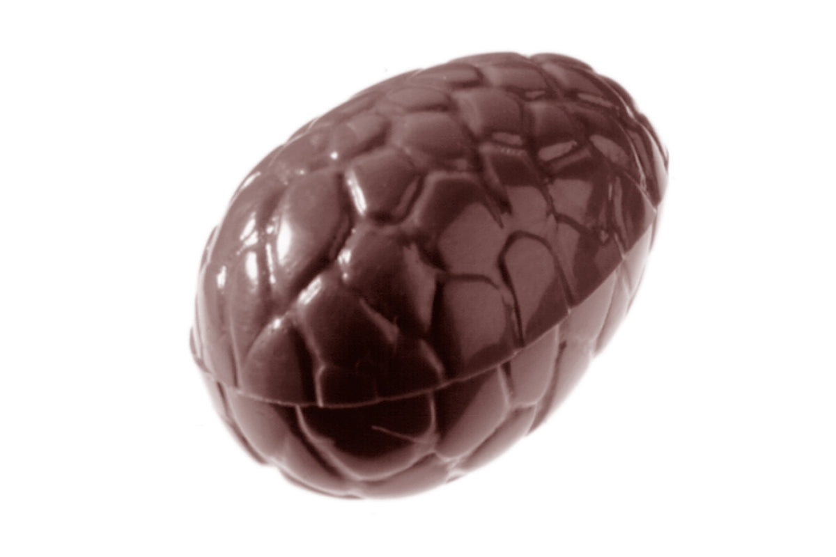 CW1051 - Chocolate World - Egg Kroko 35 mm Polycarbonate Mould