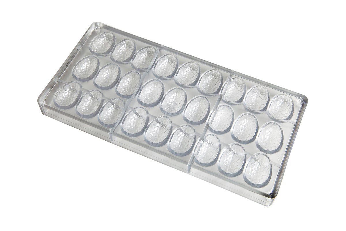 CW1051 - Chocolate World - Egg Kroko 35 mm Polycarbonate Mould
